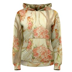 Beautiful Art Nouveau Lady Women s Pullover Hoodie by NouveauDesign