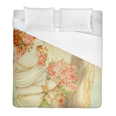 Beautiful Art Nouveau Lady Duvet Cover (full/ Double Size) by NouveauDesign