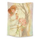 Beautiful Art Nouveau lady Medium Tapestry View1