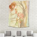 Beautiful Art Nouveau lady Medium Tapestry View2