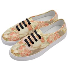 Beautiful Art Nouveau Lady Women s Classic Low Top Sneakers by NouveauDesign