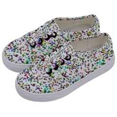 Paint On A White Background                          Kids  Classic Low Top Sneakers