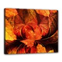 Ablaze With Beautiful Fractal Fall Colors Canvas 20  x 16  View1