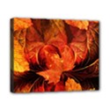 Ablaze With Beautiful Fractal Fall Colors Canvas 10  x 8  View1