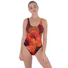 Ablaze With Beautiful Fractal Fall Colors Bring Sexy Back Swimsuit by jayaprime