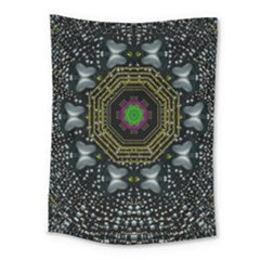 Leaf Earth And Heart Butterflies In The Universe Medium Tapestry by pepitasart