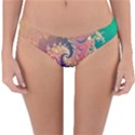 Rainbow Octopus Tentacles in a Fractal Spiral Reversible Hipster Bikini Bottoms View3