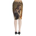 Wonderful Steampunk Women With Clocks And Gears Midi Wrap Pencil Skirt View2