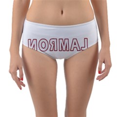 Normal Reversible Mid-waist Bikini Bottoms