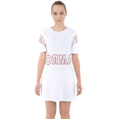 Normal Sixties Short Sleeve Mini Dress