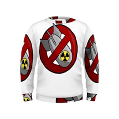 No Nuclear Weapons Kids  Sweatshirt