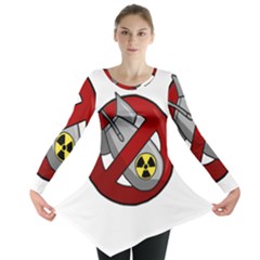 No Nuclear Weapons Long Sleeve Tunic 