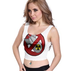 No Nuclear Weapons Crop Top