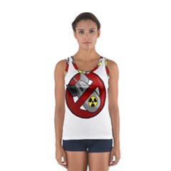 No Nuclear Weapons Sport Tank Top 