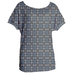 Earth Tiles Women s Oversized Tee