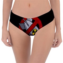 No Nuclear Weapons Reversible Classic Bikini Bottoms