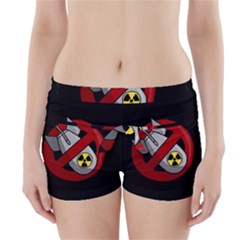 No Nuclear Weapons Boyleg Bikini Wrap Bottoms