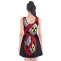 No nuclear weapons Scoop Neck Skater Dress View2