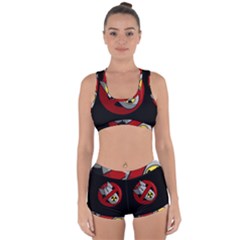 No Nuclear Weapons Racerback Boyleg Bikini Set