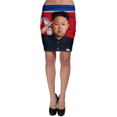 Kim Jong-un Bodycon Skirt by Valentinaart