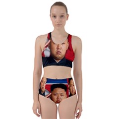 Kim Jong-un Racer Back Bikini Set by Valentinaart