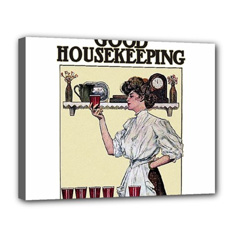 Good Housekeeping Canvas 14  X 11  by Valentinaart