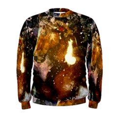 Wonderful Horse In Watercolors Men s Sweatshirt