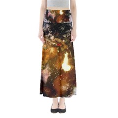 Wonderful Horse In Watercolors Full Length Maxi Skirt by FantasyWorld7