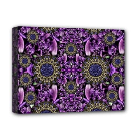 Flowers From Paradise In Fantasy Elegante Deluxe Canvas 16  X 12   by pepitasart