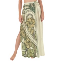 Art Nouveau Maxi Chiffon Tie-up Sarong by NouveauDesign