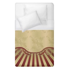 Art Deco Red Duvet Cover (single Size) by NouveauDesign