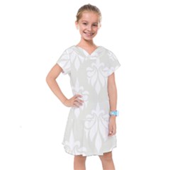 Fleur De Lis Kids  Drop Waist Dress by NouveauDesign