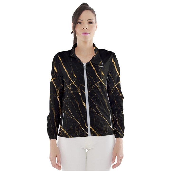 black marble Wind Breaker (Women)