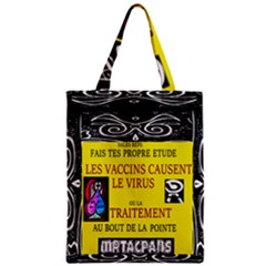 Vaccine  Story Mrtacpans Zipper Classic Tote Bag by MRTACPANS