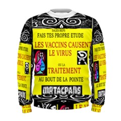 Vaccine  Story Mrtacpans Men s Sweatshirt