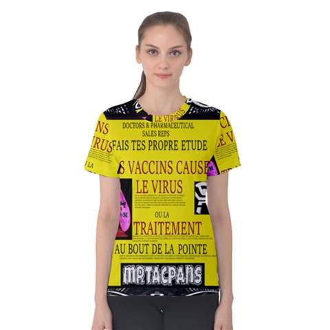 Ronald Story Vaccine Mrtacpans Women s Cotton Tee by MRTACPANS