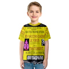 Ronald Story Vaccine Mrtacpans Kids  Sport Mesh Tee