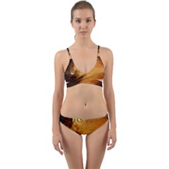 The Funny, Speed Giraffe Wrap Around Bikini Set by FantasyWorld7