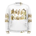 Happy Diwali Gold Golden Stars Star Festival Of Lights Deepavali Typography Men s Sweatshirt View1