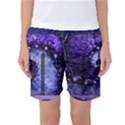 Beautiful Violet Spiral For Nocturne Of Scorpio Women s Basketball Shorts View1