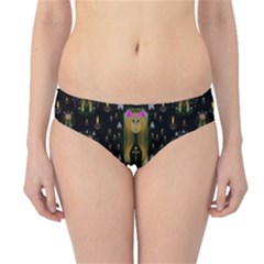 Queen In The Darkest Of Nights Hipster Bikini Bottoms by pepitasart