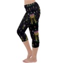 Queen In The Darkest Of Nights Capri Yoga Leggings View2