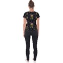 Queen In The Darkest Of Nights Short Sleeve Sports Top  View2