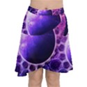 Beautiful Violet NASA Deep Dream Fractal Mandala Chiffon Wrap View1