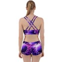 Beautiful Violet NASA Deep Dream Fractal Mandala Work It Out Sports Bra Set View2