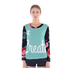 Bloem Logomakr 9f5bze Women s Long Sleeve Tee