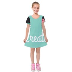 Bloem Logomakr 9f5bze Kids  Short Sleeve Velvet Dress