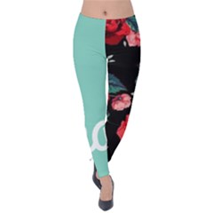 Bloem Logomakr 9f5bze Velvet Leggings by createinc