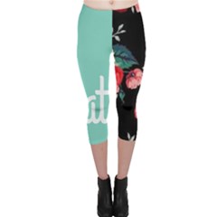 Bloem Logomakr 9f5bze Capri Leggings  by createinc