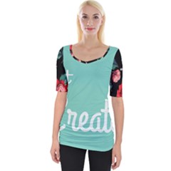 Bloem Logomakr 9f5bze Wide Neckline Tee